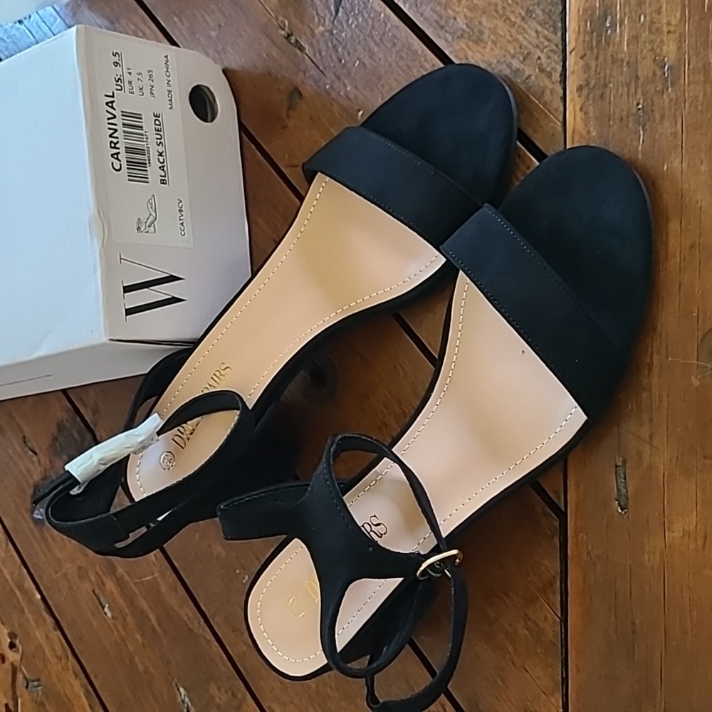 Chunky Block Heel Sandals